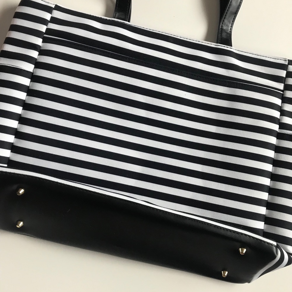 New! Canvas Window Display Zipper Storage Tote - image 4